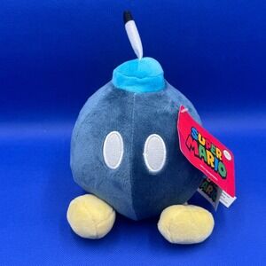 Nintendo Super Mario Bob-omb NEW Plush Good Stuff NWT Retro Gaming Collectible